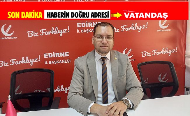 YRP'Lİ ÇALIŞKAN'DAN VERGİ TEPKİSİ