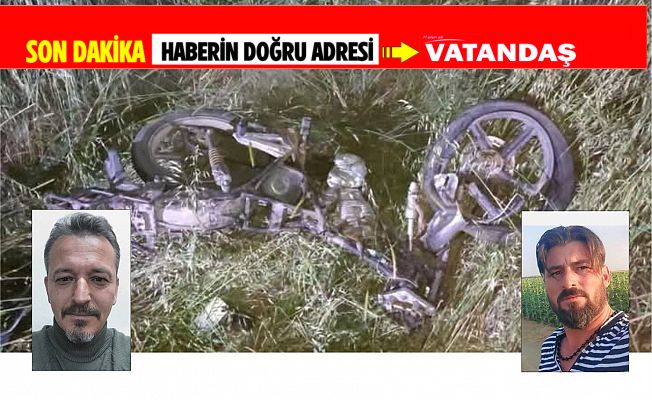 FECİ KAZADA 2 KİŞİ CAN VERDİ