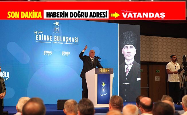 DERVİŞOĞLU , “BU MİLLET İÇİN SONUNA KADAR MÜCADELE EDECEĞİZ!”