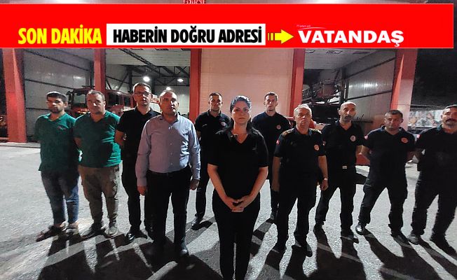 BAŞKAN GENCAN AKIN’DAN YANGIN SEFERBERLİĞİ