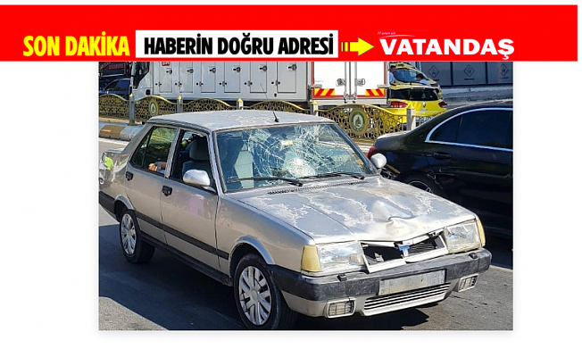 YAYA GEÇİDİNDE FECİ KAZA