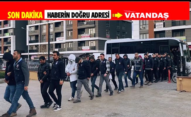 YASA DIŞI BAHİS OPERASYONU 11 TUTUKLAMA
