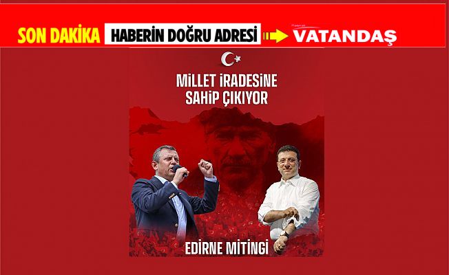 ÖZGÜR ÖZEL GELİYOR