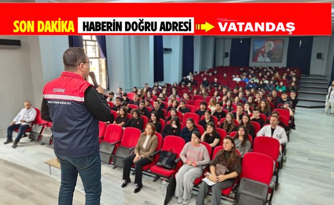 ÖĞRENCİLERE GÜVENLİ GIDA EĞİTİMİ