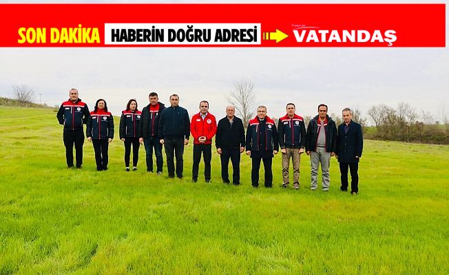 ARPAÇ'TA SUNİ MERA ALANI 500 DEKARA ÇIKTI