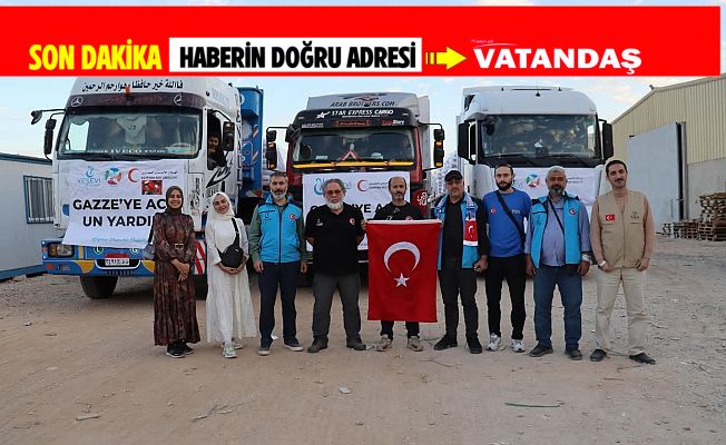 YESEVİ HAREKETİ DERNEĞİ’NDEN GAZZE’YE DESTEK