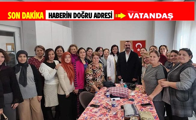 BAŞKAN MARTİN'DEN DİKİŞ KURSUNA DESTEK