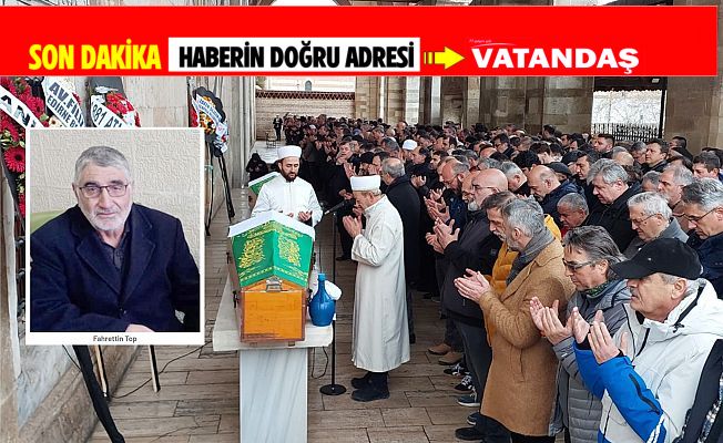 TOP SON YOLCULUĞUNA UĞURLANDI