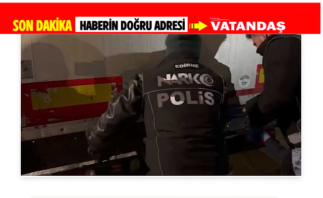 HAMZABEYLİ'DE UYUŞTURUCU OPERASYONU