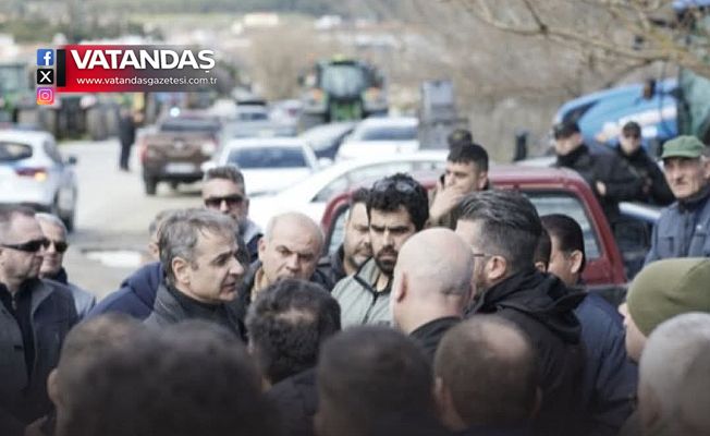 MİÇOTAKİS, TÜRKİYE SINIRINA GELDİ