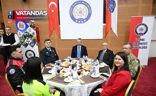 EMNİYET TEŞKİLATI İFTARDA BULUŞTU