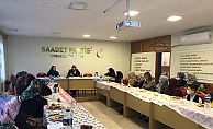 SAADET’Lİ KADINLAR ÇALIŞMALARA HIZ VERDİ